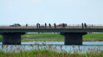 Мост через пролив Тонкий. Рыбаки. Дорога на Арабатку.
