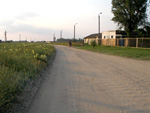 Справа база отдыха Десна, дорога от соленого озера в сторону села Стрелковое