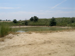 Подход к соленому озеру со стороны села Стрелковое